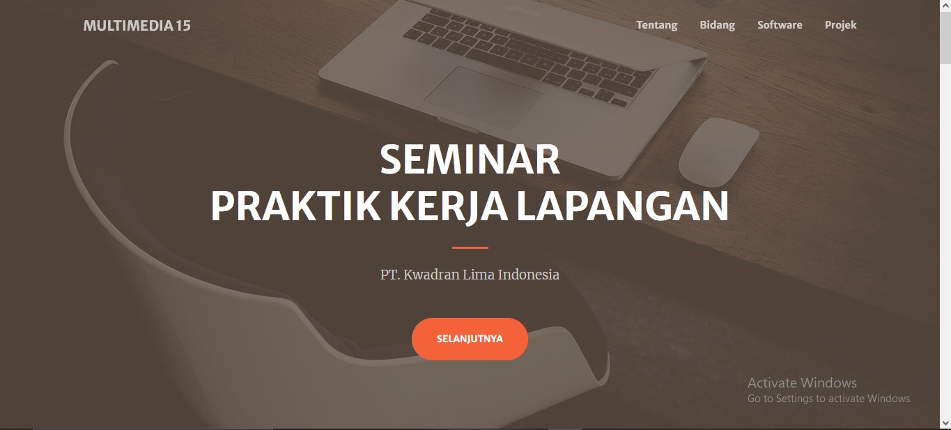 Landing Page - Web Seminar